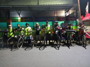 Komunitas Sepeda Tua Makassar Jajal Jalan Trans Sulawesi, Touring Makassar-Pinrang