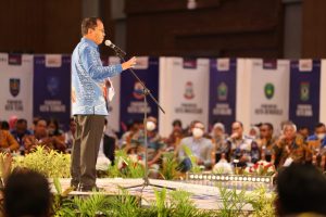 64 Kota Hadiri Rakernis Apeksi 2022 di Makassar