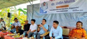 Dokter Udin Ngopi Bareng Warga di Lorong Wisata Minasa Upa, Bicara Pendidikan