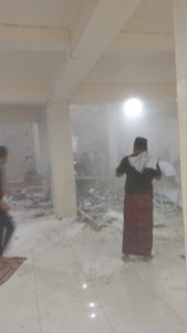 DPU Makassar Uji Kelayakan Bangunan Masjid Ittifaqul, Tindaklanjuti Instruksi Wali Kota Pasca Kubahnya Ambruk