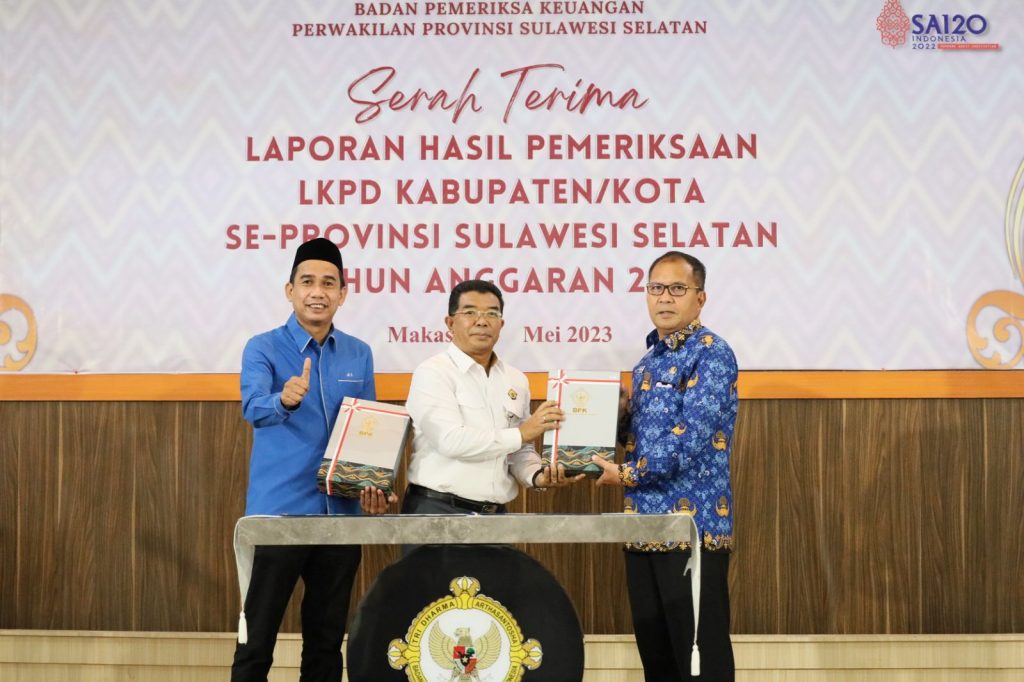 Pemkot Makassar Kembali Raih Predikat WTP dari BPK