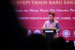 Di Perayaan Dharma Santi, Danny Pomanto Ajak Seluruh Elemen Masyarakat Perkuat Moralitas Sosial