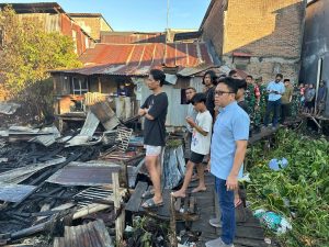 Respons Cepat Camat Rappocini, Tinjau Lokasi Kebakaran di Banta-Bantaeng