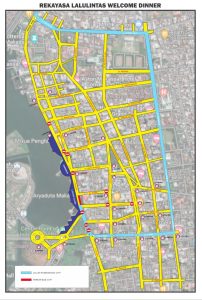 Dishub Makassar Imbau Warga Hindari Ruas Jalan ini Saat MNEK 2023, Ditutup