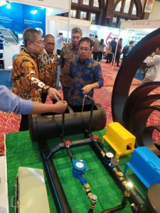 Hadiri Kegiatan IWWEF 2023, Beni Iskandar Apresiasi Pameran Tekhnologi Terbaru Pengelolaan Air