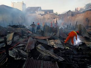 17 Rumah Terbakar di Banta-Bantaeng, 113 Warga Kehilangan Tempat Tinggal