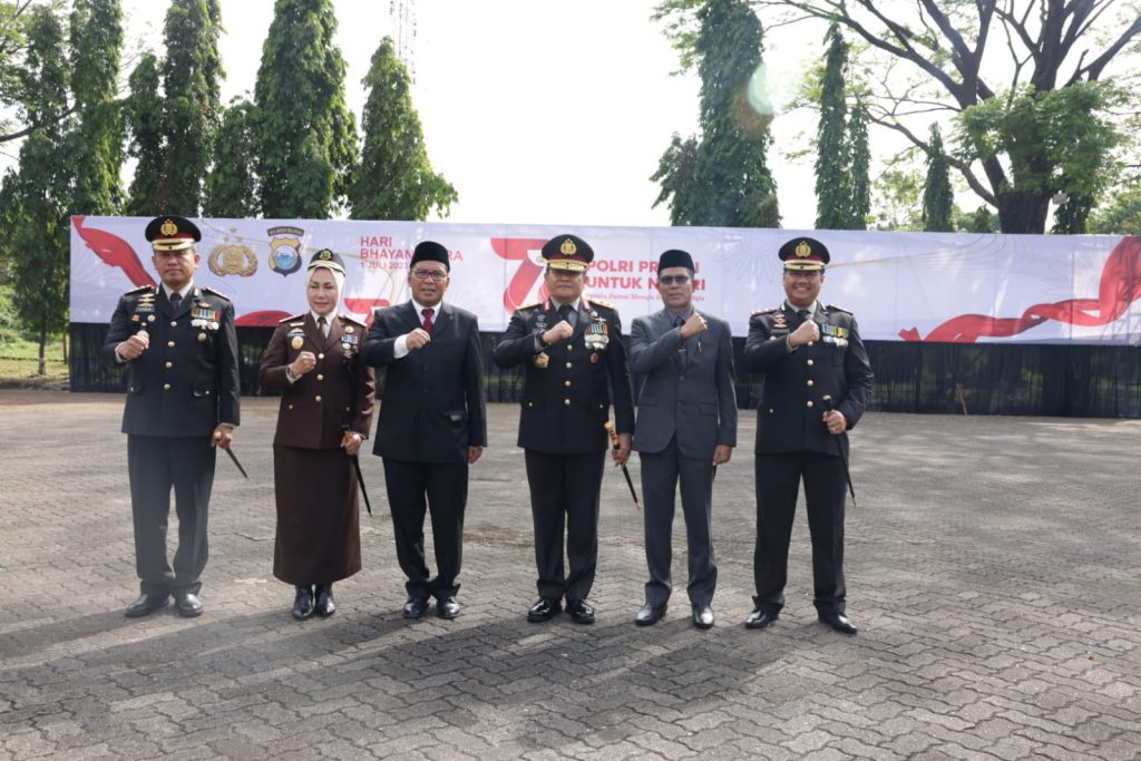 Peringatan Hari Bhayangkara ke 77 Tahun jadi Momen Bersama Kondusifkan Makassar di Tahun Politik