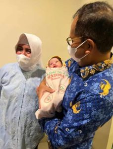 Danny Pomanto dan Keluarga Berbahagia, Cucu Pertamanya Lahir