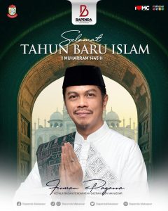 Kepala Bapenda Makassar Firman Pagarra: Selamat Tahun Baru Islam 1445 Hijriah