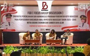 Bapenda Makassar Hadiri FGD Sinergitas Perencanaan dan Harmonisasi Program Pemkot