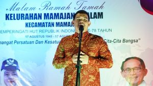 Hadiri Pesta Rakyat, Camat Mamajang Ingatkan Kewajiban Anak Bangsa Mengisi Kemerdekaan RI