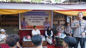 Camat Ari Fadli Hadiri Peresmian “Pajama Barakka” Binaan Polsek Mamajang