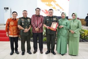 Camat Mamajang Hadiri Malam Lepas Sambut Dandim 1408 Makassar