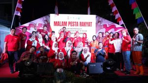 Pesta Rakyat HUT Kemerdekaan RI Tingkat Kecamatan Mamajang Dihadiri Ketua TP PKK Makassar