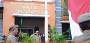Pelaksanaan Upacara Bendera Lingkup Pemerintahan Kecamatan Rappocini