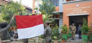 Upacara Bendera Lingkup Pemerintahan Kecamatan Rappocini