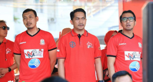 Kadispora Hadiri Pembukaan Turnamen Sepak Bola Wali Kota Cup Makassar ke-VI