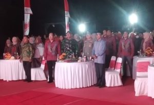 Warga Kecamatan Rappocini Terhibur di Malam Pesta Rakyat HUT RI ke 78