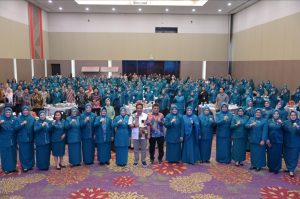 Perkuat Sinergi, Indira Yusuf Ismail Hadiri Rakerda TP PKK Provinsi Sulsel