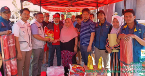 Dinas Sosial Makassar Salurkan Bantuan Bagi Korban Kebakaran di Bontoloe Baru
