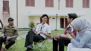 Ketemu Alam Ganjar di Museum La Galigo Makassar, Mahasiswa: Humble dan Ganteng