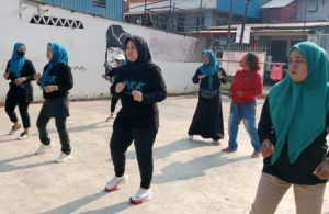 Ketua PKK Kecamatan Panakkukang Gelar Senam Bersama dan Rapat Koordinasi
