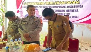Tripika Kecamatan Tamalate Laksanakan Deklarasi Pemilu Damai di Kelurahan Tanjung Merdeka
