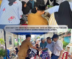 Camat Ujung Pandang, Melayat Di Rumah Duka Bapak Dari Anggota BKO POL PP Kec.Ujung Pandang