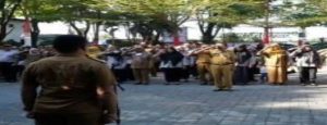 Pemerintah Kecamatan Tamalate Laksanakan Upacara Bendera