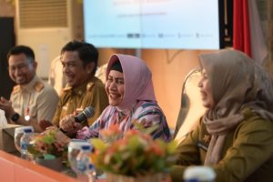 Halal Bihalal Bapenda Kota Makassar, Indira Yusuf Ismail Beri Semangat Kekompakan