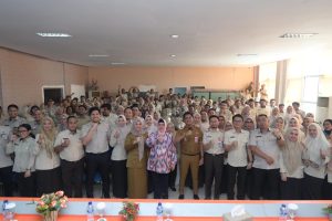 Hadiri Halal Bi Halal Bapenda, Pj Sekda Makassar Pacu Kinerja Pegawai Menuju PAD Rp2 Triliun