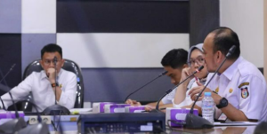 Sekretaris Bapenda Makassar Pimpin Rapat Evaluasi Sistem Pembayaran Pajak Secara Online
