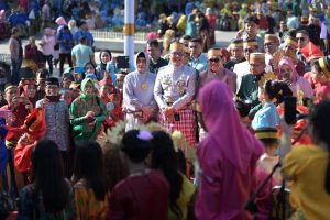 Bunda PAUD Kota Makassar Hadiri Upacara Hardiknas 2024 Pemkot Makassar