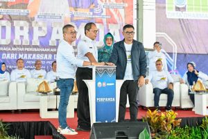 Walikota Danny Pomanto Resmi Buka Porpamda Sulsel di Kantor PDAM Makassar