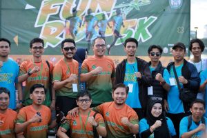 Danny Pomanto Melepas Ratusan Peserta Event Ansor Fun Run di Masjid Kubah 99