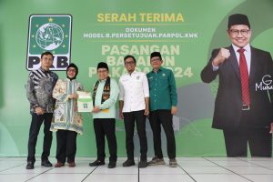 Terima B1KWK dari PKB, Indira-Ilham “INiMi” Sudah Bisa Daftar ke KPU