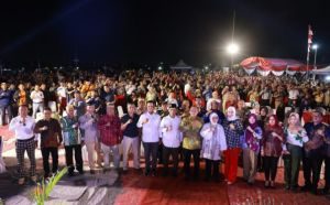 Masyarakat Tallo dan Ujung Tanah Tumpah Ruah Sambut Danny Pomanto-Indira Rayakan Pesta Rakyat