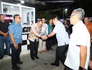 Kunjungan Kerja di Kota Makassar, Danny Pomanto Dinner Bareng KSAL Laksamana TNI Muhammad Ali