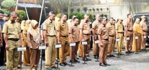 Pemerintah Kecamatan Mamajang Laksanakan Apel Pagi, Tekankan Kedisiplinan Pegawai