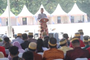 HUT 417 Kota Makassar Pjs Wali Kota Makassar Ajak Masyarakat Sukseskan Pilkada Serentak