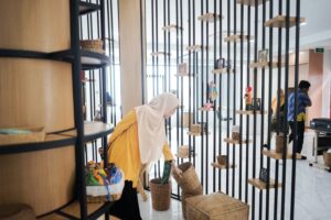 Melinda Aksa Tinjau Gedung TP PKK Makassar Perdana Pasca Dilantik Sebagai Ketua
