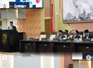 Sekretaris Bapenda Makassar Hadiri Rapat Paripurna Akhir Masa Jabatan Wali Kota