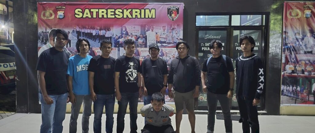 Peras Warga, Resmob Polres Gowa Amankan Polisi Gadungan
