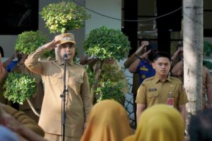 Wakil Wali Kota Makassar Pimpin Apel Pagi, Tekankan Optimalisasi Program 100 Hari