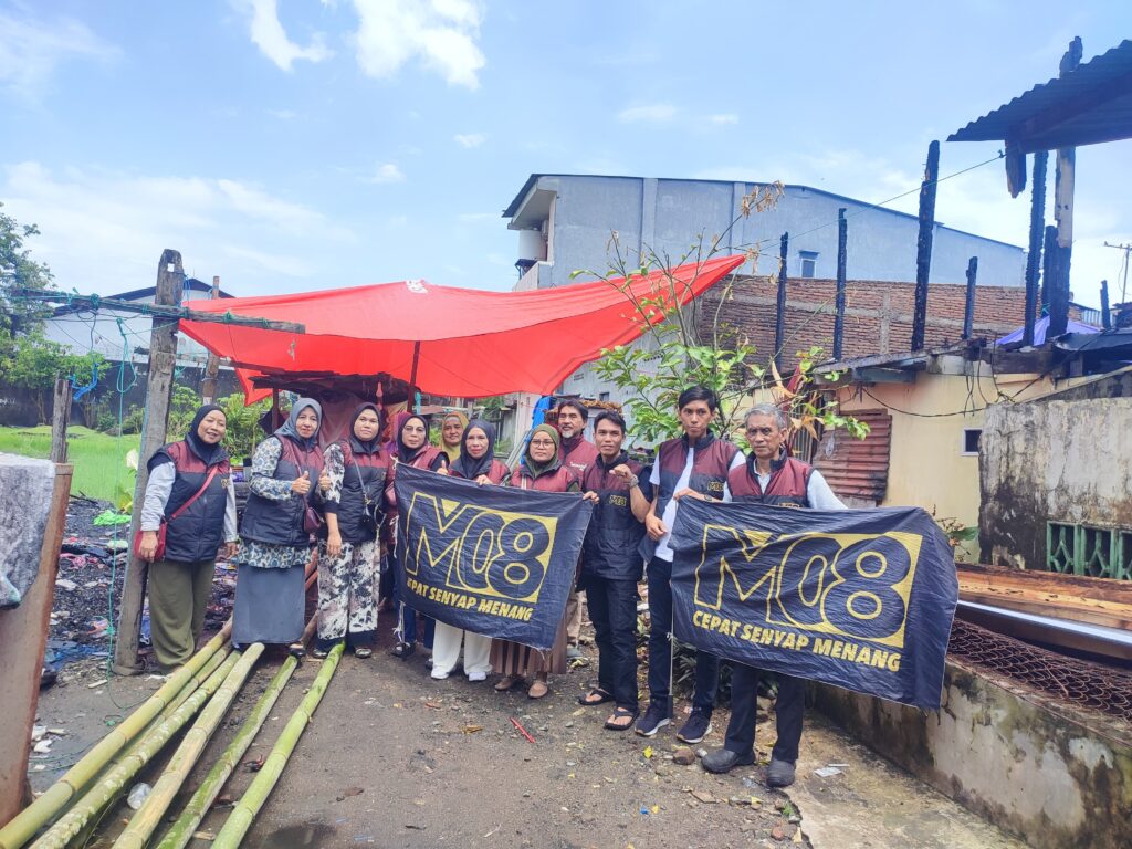Pilar Mulia “MO8” Tunjukkan Kepedulian, Ringankan Beban Korban Kebakaran di Tallo