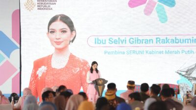 Warna Budaya di Makassar, Istri Wapres Didampingi Wali Kota dan Wawali Dukung Budaya Lokal