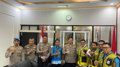 Temui Kapolrestabes, Direksi Perumda Parkir Makassar Bahas Program Strategis