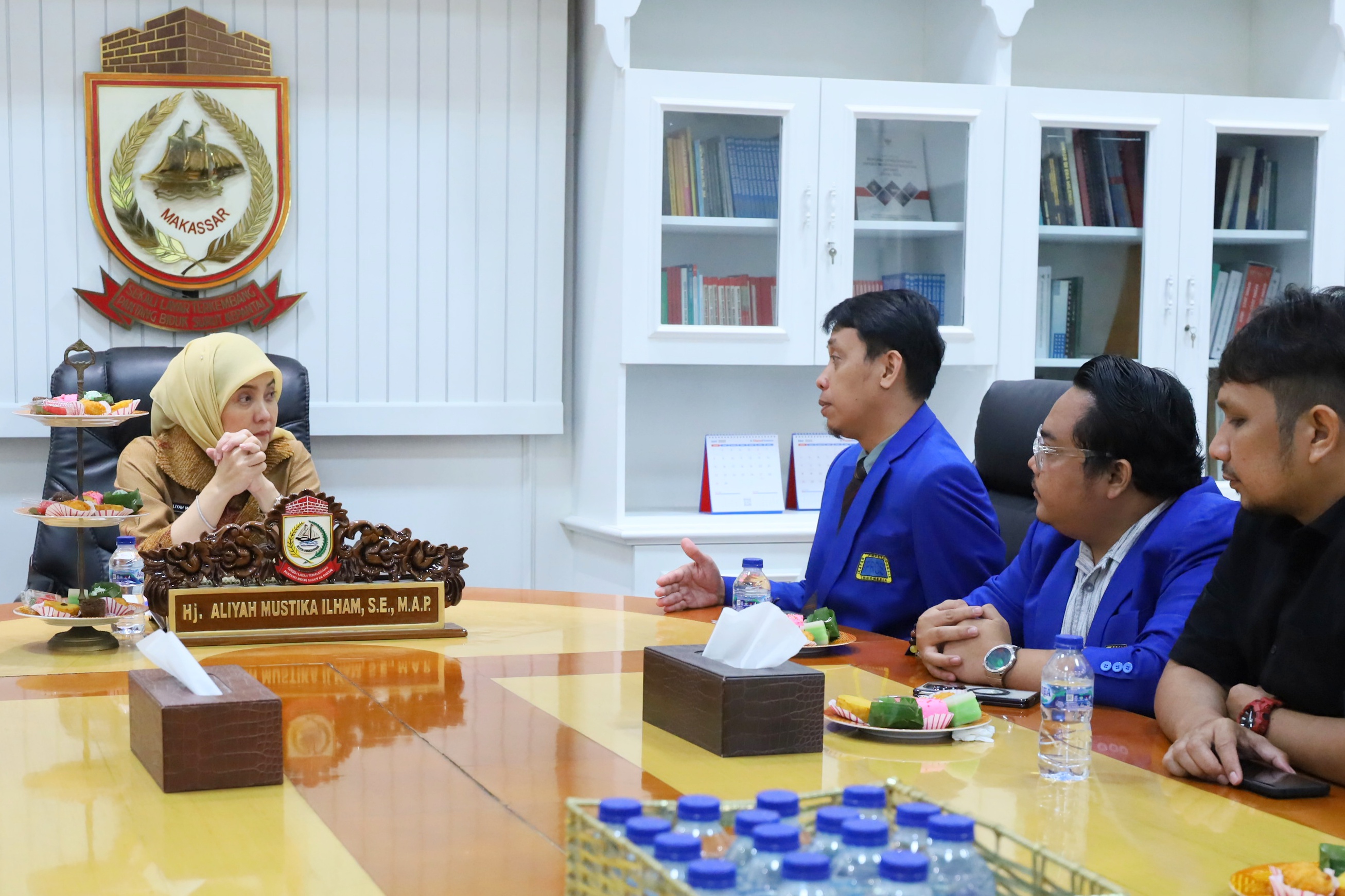 Wakil Wali Kota Makassar Terima Audiensi IPROSI, Matangkan Persiapan Kongres Nasional