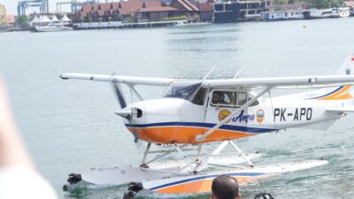 Bersama Menhub RI, Wali Kota Makassar Hadir di Peluncuran Seaplane Perdana Sulsel