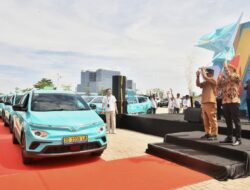 Gubernur Sulsel Resmikan Green SM, Taksi Listrik Modern Pertama di Makassar